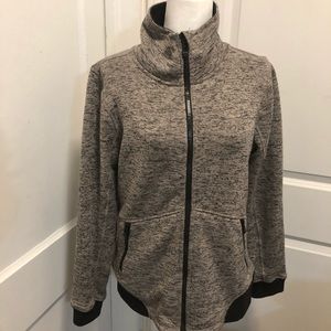 Calvin Klein full zip winter sweater size large